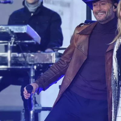 1883 James Dutton Brown Leather Coat