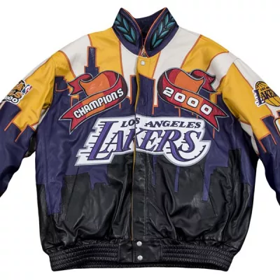 Lakers Championship Leather Jacket