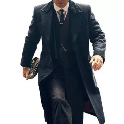 Peaky Blinders Cillian Murphy Black Coat