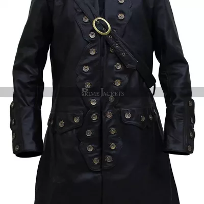 Orlando Bloom Pirates of the Caribbean 5 Black Coat