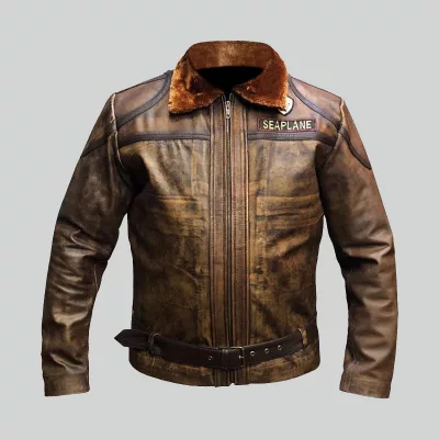 Jumanji The Next Level Nick Jonas Leather Jacket