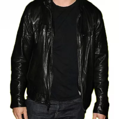 Ben Mckenzie Biker Black Jacket