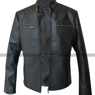 Hawkeye Avengers Age of Ultron Jeremy Renner Leather Jacket