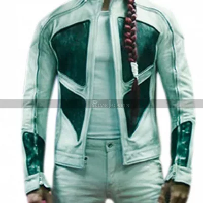 Deadpool 2 Lewis Tan Shatterstar Leather Jacket