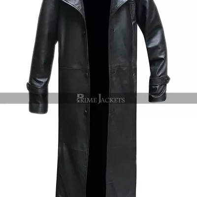 Buffy The Vampire Slayer James Marsters Spike Leather Trench Coat