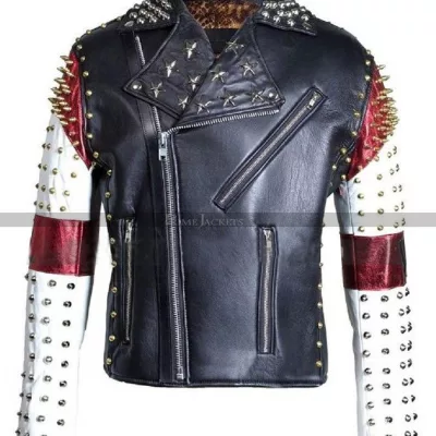 Men's Mickey Mouse Dead Studded Jacket