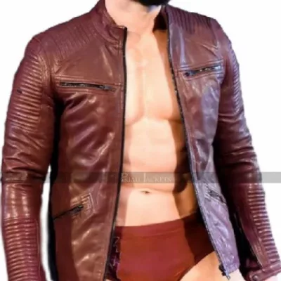 Finn Balor Motorcycle Leather Jacket