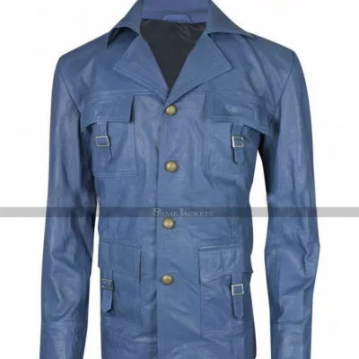 Russell Crowe Nice Guys Jackson Healy Blue Jacket