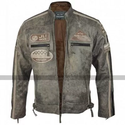 Racing Speed Motorcycles Aviator Classics Jacket