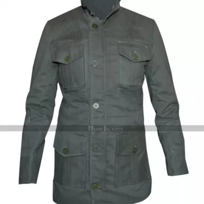 Jensen Ackles Supernatural S7 Green Jacket