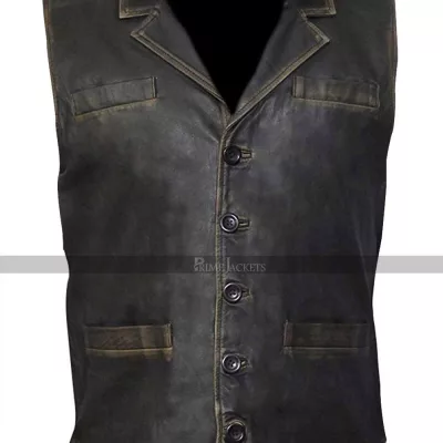 Cullen Bohannon Hell on Wheels Leather Vest