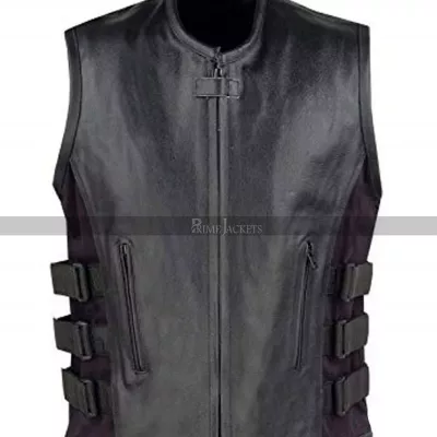 Mortal Kombat X Noob Saibot Leather Vest