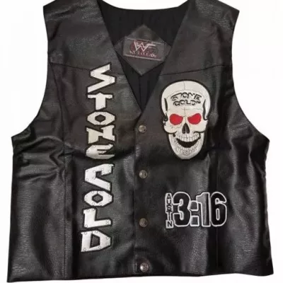 Steve Austin Skull Stone Cold Vest