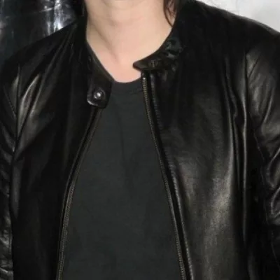 Kristen Stewart Designer Black Leather Jacket