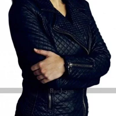 Rosemarie Hathaway Vampire Academy Quilted Jacket