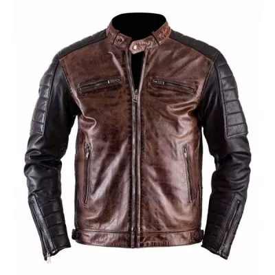 Antique Cafe Racer Brando Vintage Jacket