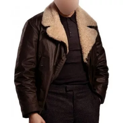 The Gentlemen Dry Eye Shearling Jacket