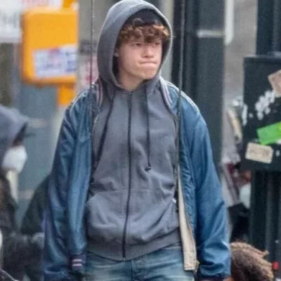 Spider Man No Way Home Drug Dealer Blue Jacket